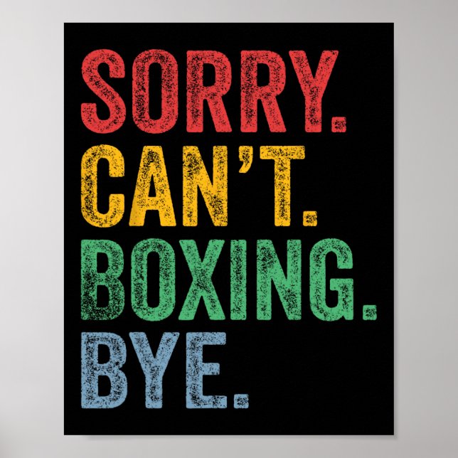 Boxing Manar Women Poster (Framsidan)