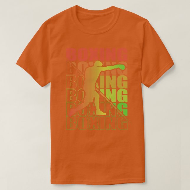 Boxing Martial Arts Boxing Box Klubb Boxer 19 T Shirt (Design framsida)