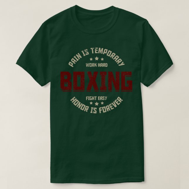 Boxing Martial Arts Boxing Box Klubb Boxer 42 T Shirt (Design framsida)