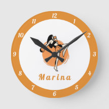 Boxing Martial Arts Girl Boxer Orange Kids Namn