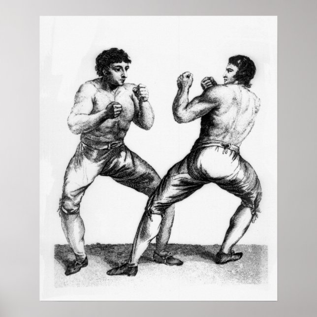 Boxing Match Poster (Framsidan)