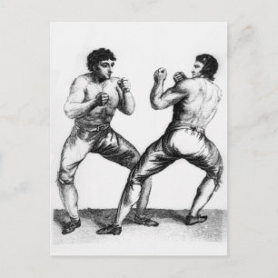 Boxing Match Vykort