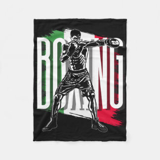 Boxing , Mexican Flag  Fleecefilt
