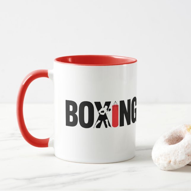 Boxing Mugg (Med munk)