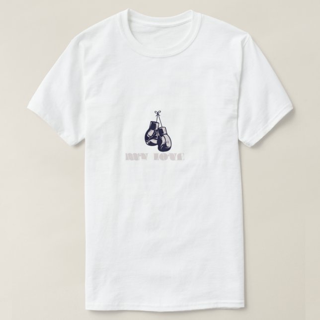 Boxing my lov t shirt (Design framsida)