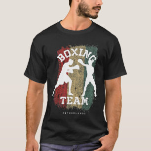 Boxing Netherlands Combat Sports Fighter Boxing T Shirt