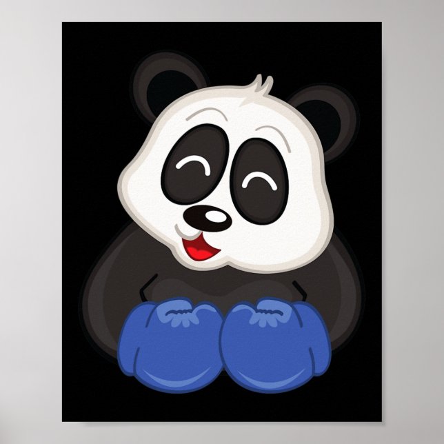 Boxing - Panda Bear Poster (Framsidan)