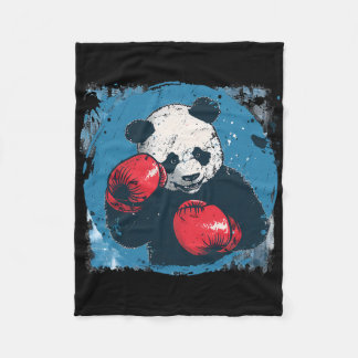 Boxing Panda Lover Boxing Gloves Kickboxing Funny  Fleecefilt