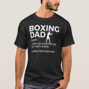 Boxing Pappa Definition Best Pappa någonsin T Shirt