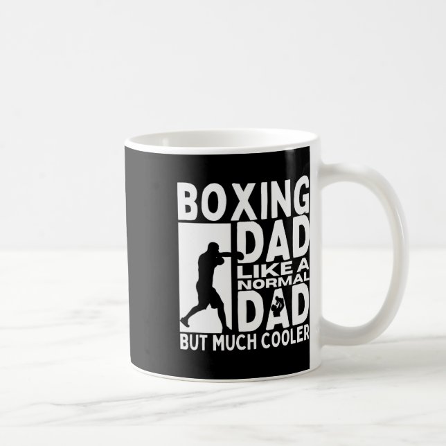 Boxing Pappa Far Citote Funny Boxer Kaffemugg (Höger)