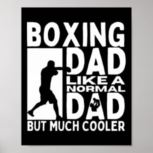 Boxing Pappa Far Citote Funny Boxer Poster