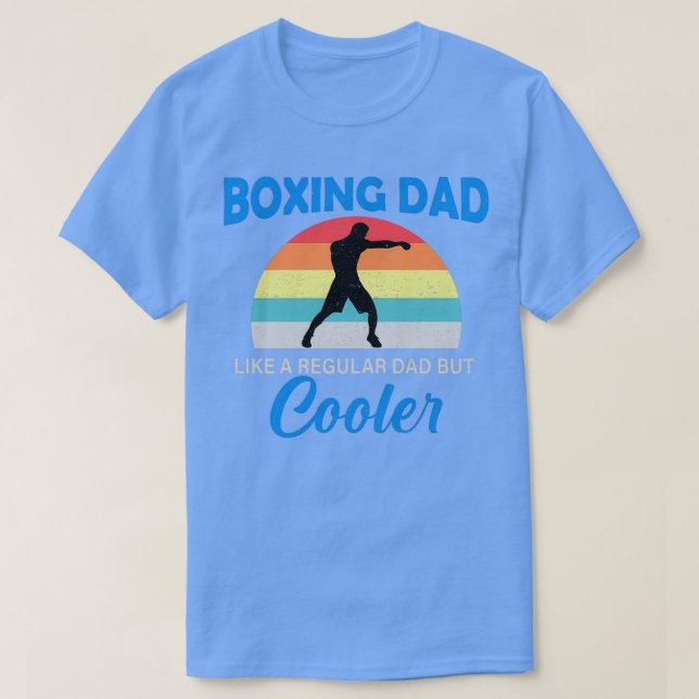 Boxing Pappa Fars dag T Shirt (Design framsida)