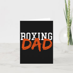 Boxing Pappa sommar Winter Sports Manar Women Girl Kort