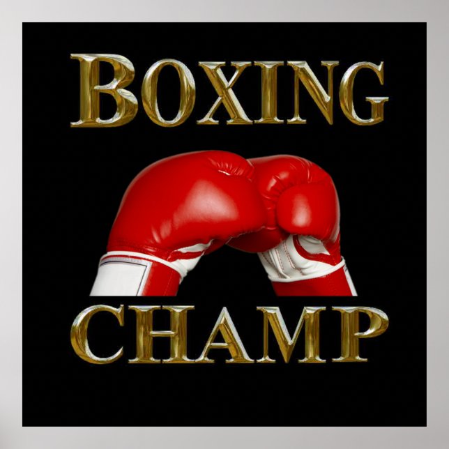 BOXING POSTER (Framsidan)