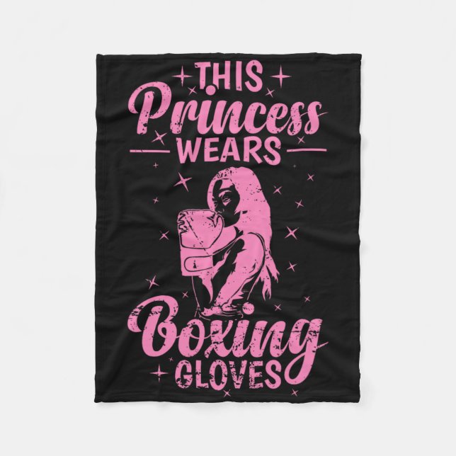 Boxing Princess Fleecefilt (Framsidan)