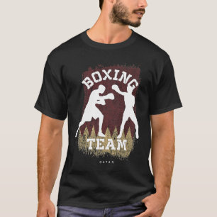 Boxing Qatar Combat Sports Fighter Boxing T Shirt