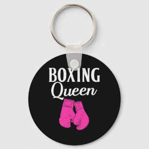 Boxing Queen Sport Fighting Boxer Nyckelring