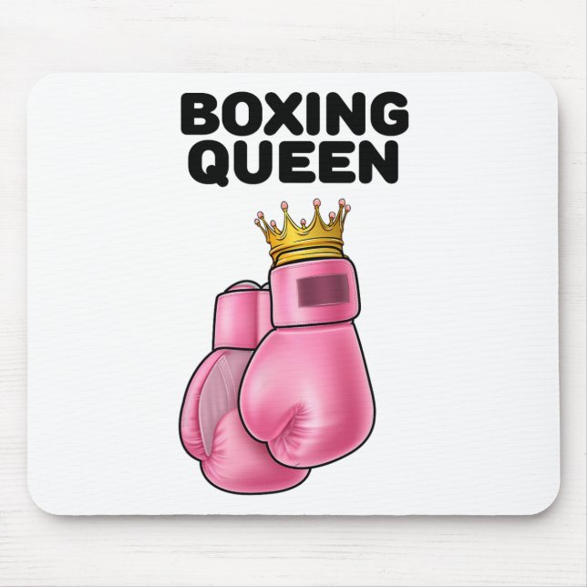 Boxing Queen Womens Boxing Girls Boxer Boxer 1 Musmatta (Framsidan)