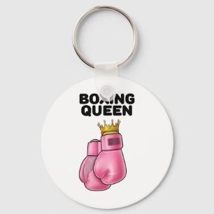Boxing Queen Womens Boxing Girls Boxer Boxer 1 Nyckelring