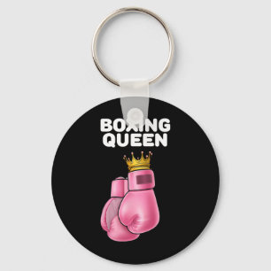Boxing Queen Womens Boxing Girls Boxer Boxing Nyckelring