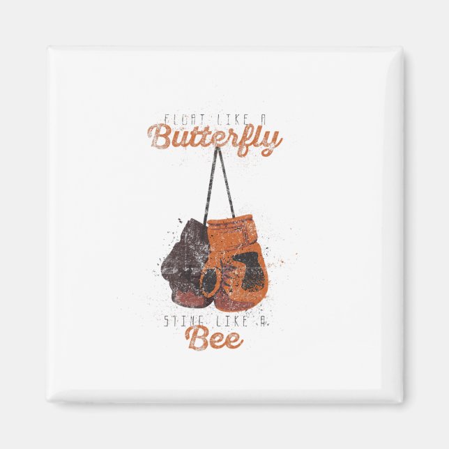Boxing Quote Magnet (Framsidan)