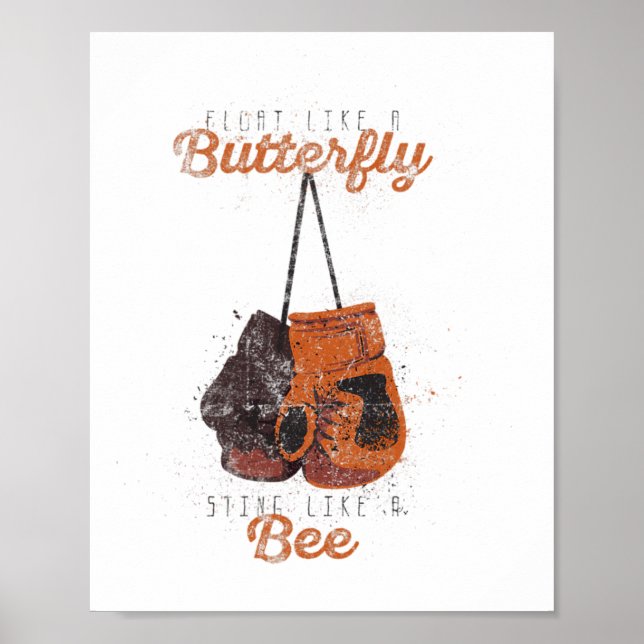 Boxing Quote Poster (Framsidan)