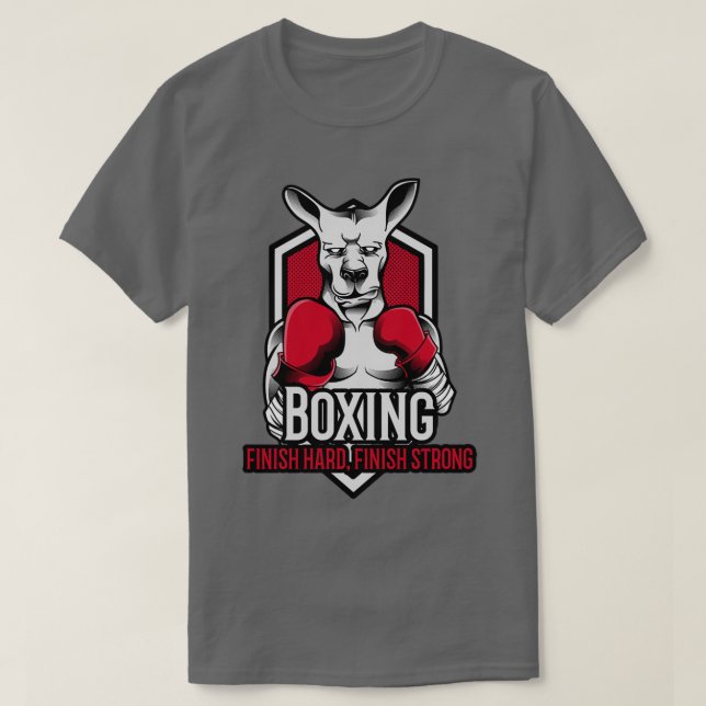 Boxing Quote T Shirt (Design framsida)