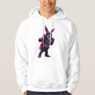 Boxing Rabbit Hoodie