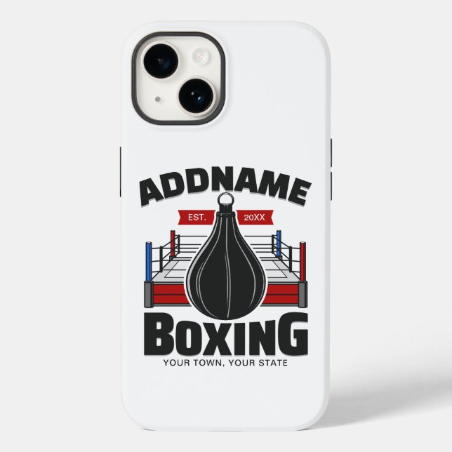 Boxing Ring ADD NAMN Boxer Gym Speed Bag (Baksida)