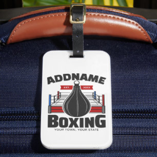 Boxing Ring ADD NAMN Boxer Gym Speed Bag Bagagebricka