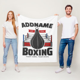 Boxing Ring ADD NAMN Boxer Gym Speed Bag Fleecefilt