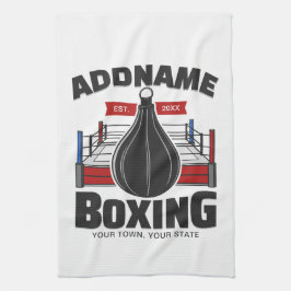 Boxing Ring ADD NAMN Boxer Gym Speed Bag Kökshandduk