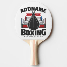 Boxing Ring ADD NAMN Boxer Gym Speed Bag Pingisracket