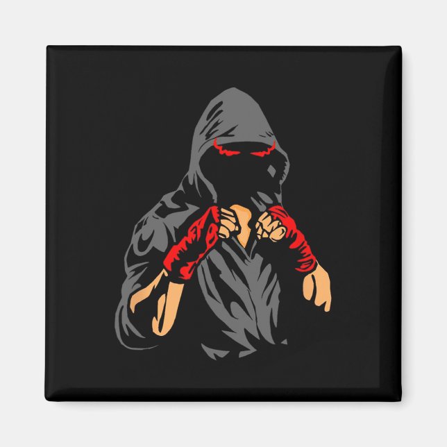 Boxing Shirt för Manar 8 Magnet (Framsidan)