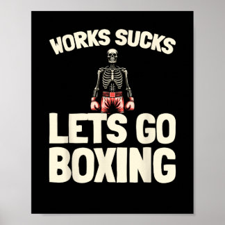 Boxing Sparring - Handskar - Fighter Boxer Poster