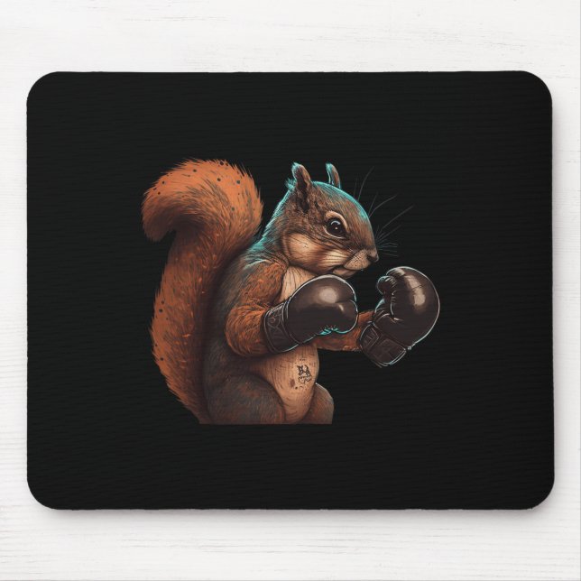 Boxing Squirrel Boxer Boxing Handskar Kickboxing M Musmatta (Framsidan)