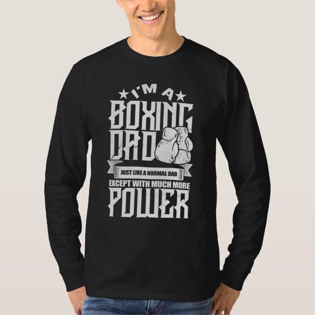 Boxing T Handskar Fighter Champion Slår Ring Coach Shirt (Framsida)
