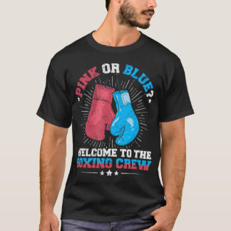 Boxing Thenzed Gender Reveal Party-offert för en B T Shirt
