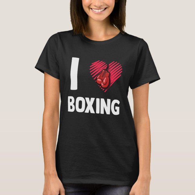 Boxing Training Jab övre klipp Slå Blockdown 6 T Shirt (Framsida)