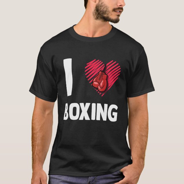 Boxing Training Jab övre klipp Slå Blockdown 6 T Shirt (Framsida)