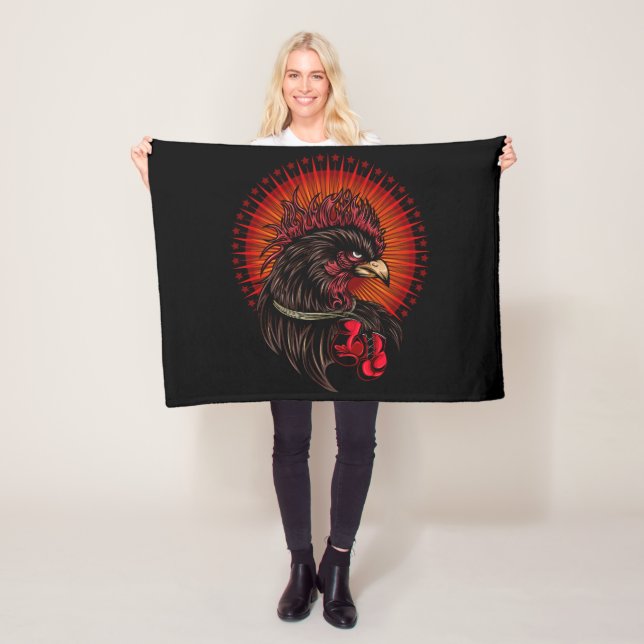 Boxing Tupp Fleecefilt (På plats)