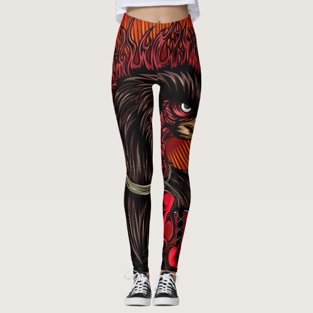 Boxing Tupp Leggings (Framsida)