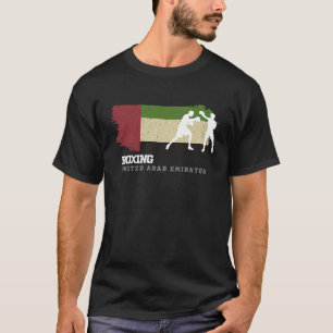 Boxing United Arab Emirates Combat Sports Fighter T Shirt