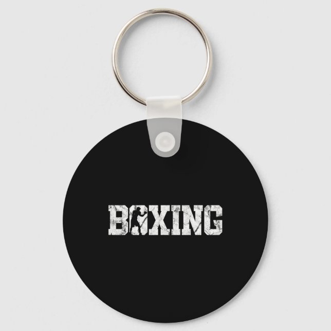 Boxing Vintage Boxing 3 Nyckelring (Framsida)