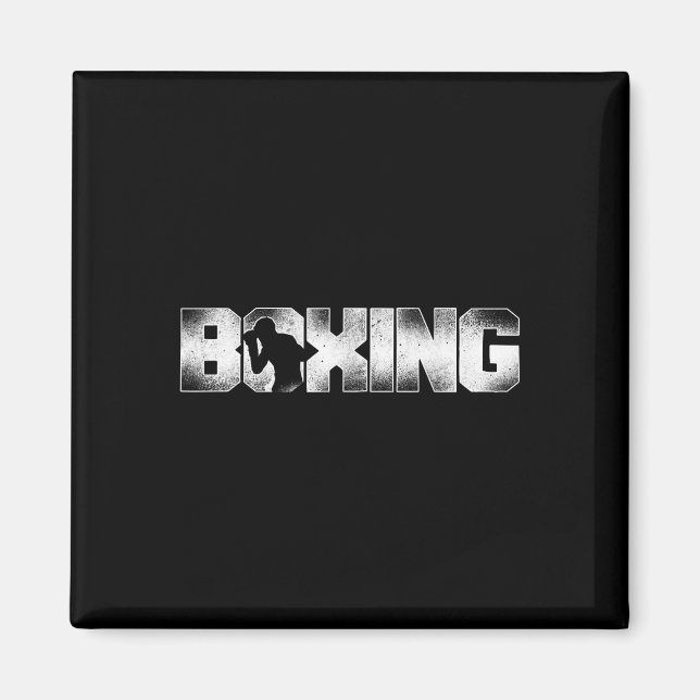 Boxing Vintage Boxing Magnet (Framsidan)