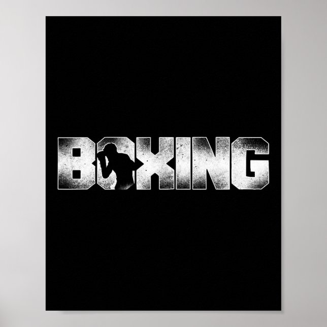 Boxing Vintage Boxing Poster (Framsidan)