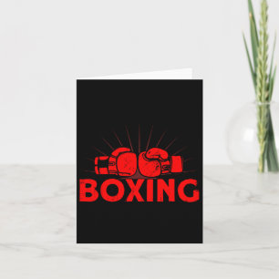Boxing Vintage Kärlek Title Boxing Kort