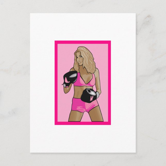 Boxing Vykort (Framsida)