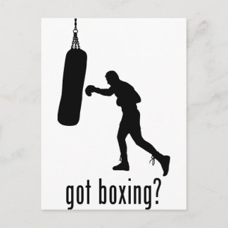 Boxing Vykort