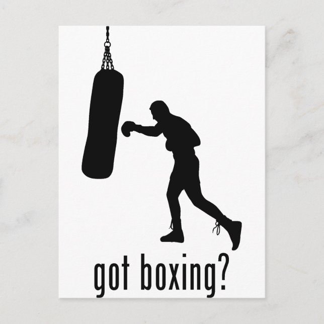Boxing Vykort (Framsida)